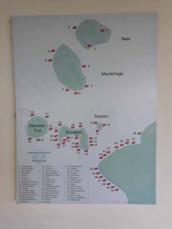 Happy Gecko Dive Resort Бунакен Екстериор снимка